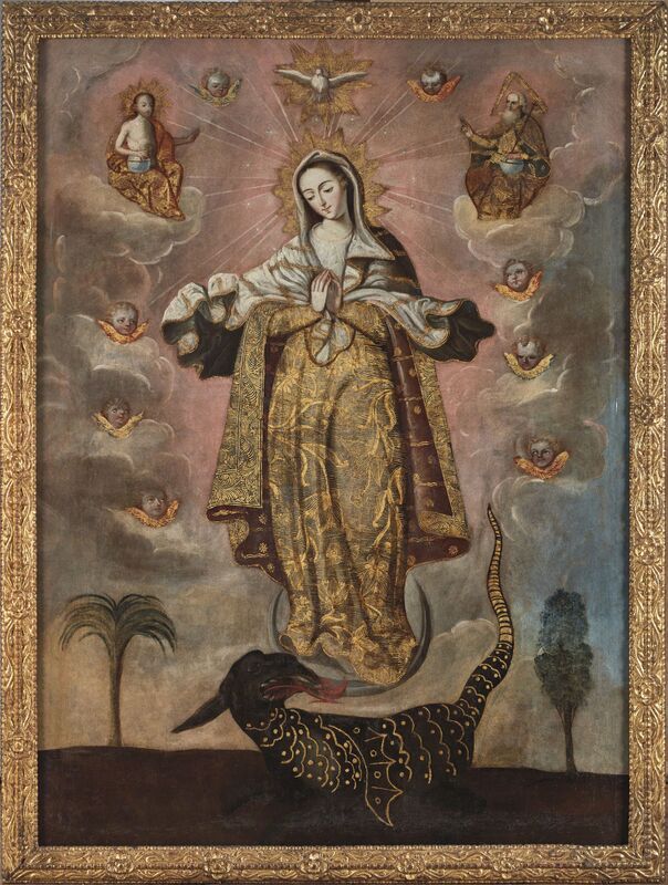 Unknown Ecuadorean, ‘Immaculate Conception’, 17th century, Painting, Oil on canvas, Christie's