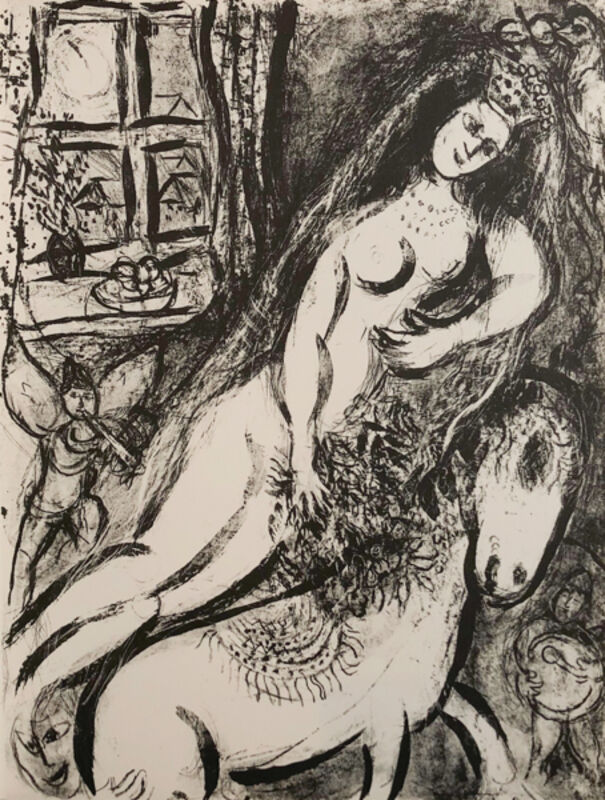 Marc Chagall, ‘Le Cirque M. 525’, 1967, Print, Original Lithograph on Velin d'Arches Wove Paper, Galerie d'Orsay