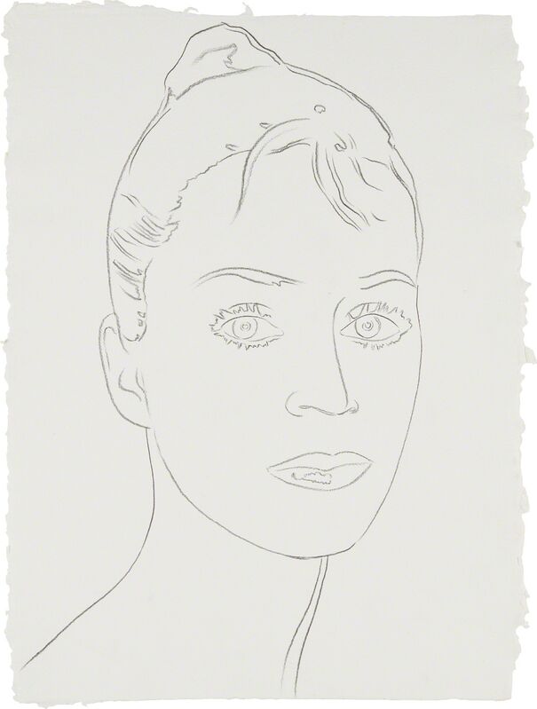 Andy Warhol, ‘Heather Watts’, ca. 1986, Drawing, Collage or other Work on Paper, Graphite on HMP paper, Phillips