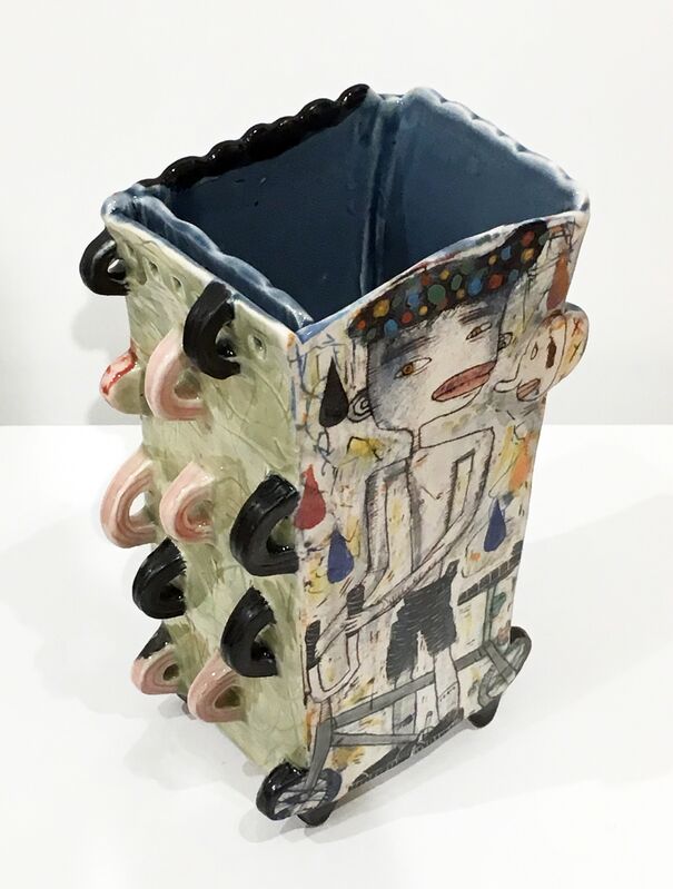 Kevin Snipes, ‘Rubber Soul’, 2018, Sculpture, Porcelain, Glaze, Underglaze, Oxide Wash, Duane Reed Gallery