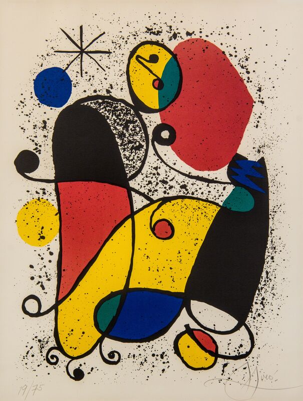 Joan Miró, ‘Untitled’, Print, Lithograph, Hindman
