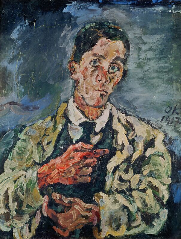 Oskar Kokoschka, ‘Self Portrait’, 1917, Painting, Art Resource