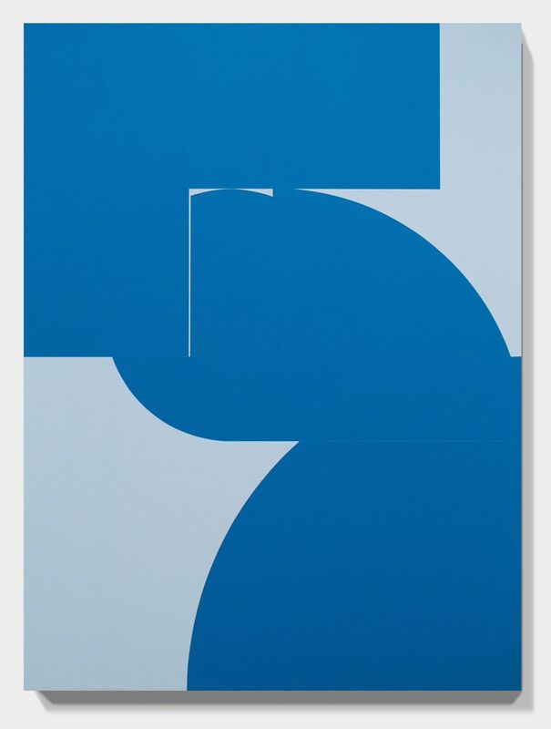 Chad Hasegawa, ‘Untitled (Blauw)’, 2019, Painting, Acrylic on Canvas, Paradigm Gallery + Studio
