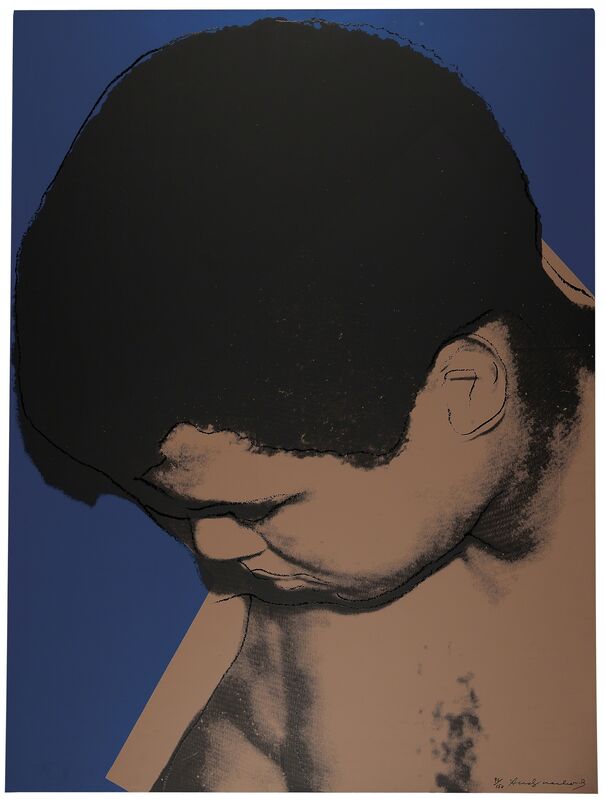 Andy Warhol, ‘Muhammad Ali (See F. & S. II.180)’, 1978, Print, Screenprint in colors on paper, Christie's Warhol Sale 