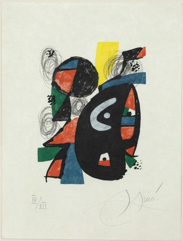 Joan Miró, ‘La Mélodie Acide, IV’, 1980, Print, Lithograph on Japan Nacré paper, Caviar20