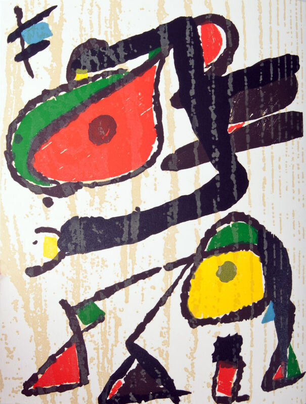 Joan Miró, ‘Miro Engravings Vol. III Plate II’, ca. 1970, Reproduction, Lithograph, New River Fine Art