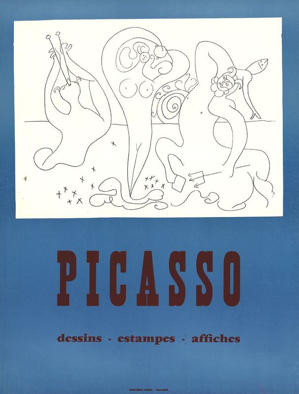 Pablo Picasso, ‘Drawings, Prints, Posters’, (Date unknown), Ephemera or Merchandise, Silkscreen, ArtWise