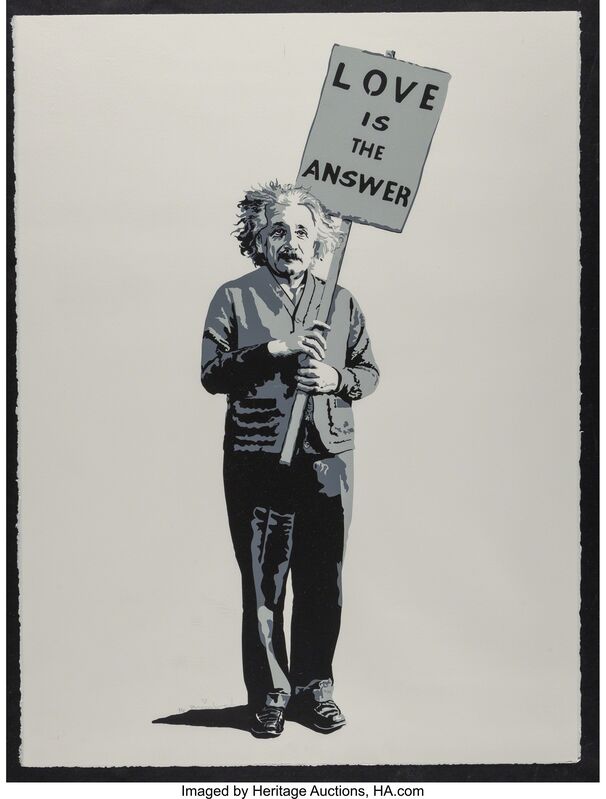 Mr. Brainwash, ‘Love Is The Answer’, 2008, Print, Screenprint in colors on wove paper, Heritage Auctions
