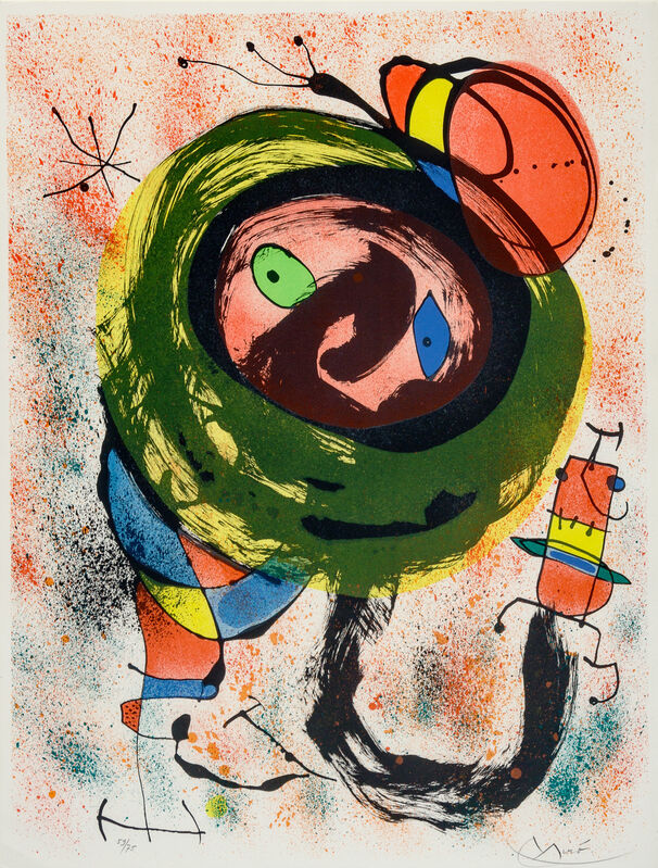 Joan Miró, ‘Les Voyants: Six Plates’, 1970, Print, Lithographs, Hindman