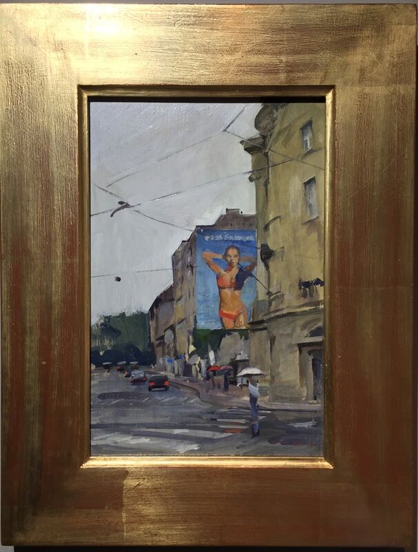 Marc Dalessio, ‘Zagreb’, 2015, Painting, Oil on panel, Grenning Gallery