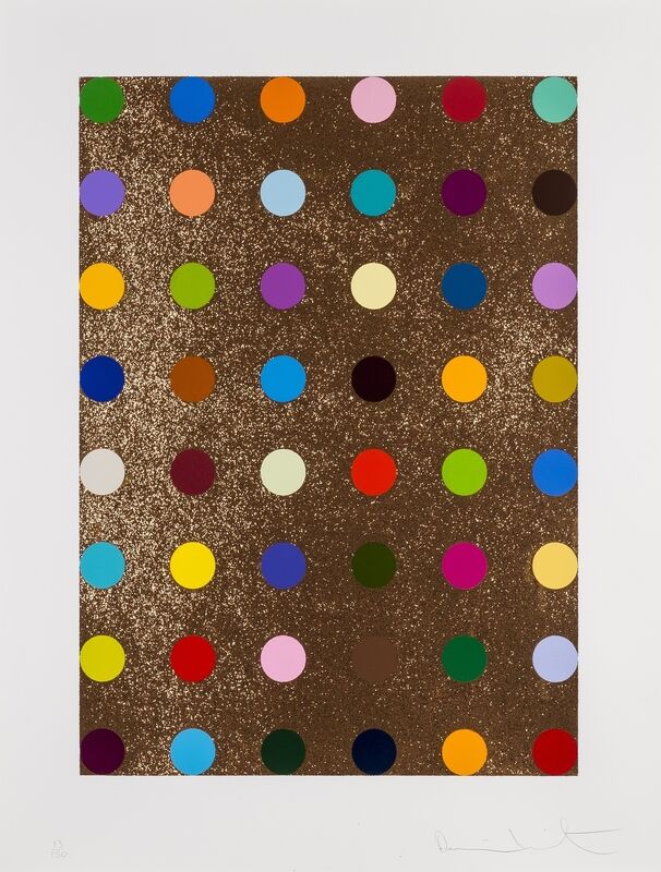 Damien Hirst, ‘Carvacrol’, 2008, Mixed Media, Screenprint in colours with bronze glitter, Forum Auctions