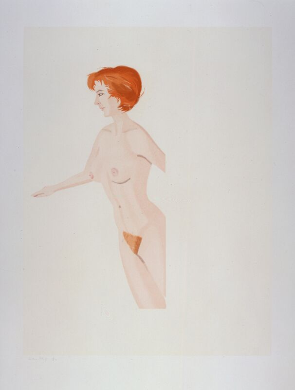 Alex Katz, ‘Snow Leopard’, 1991, Print, Etching, aquatint on handmade paper, Galerie Klüser