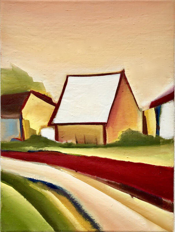 Christin Lutze, ‘Summer View’, 2019, Painting, Oil on Canvas, AppleX Art