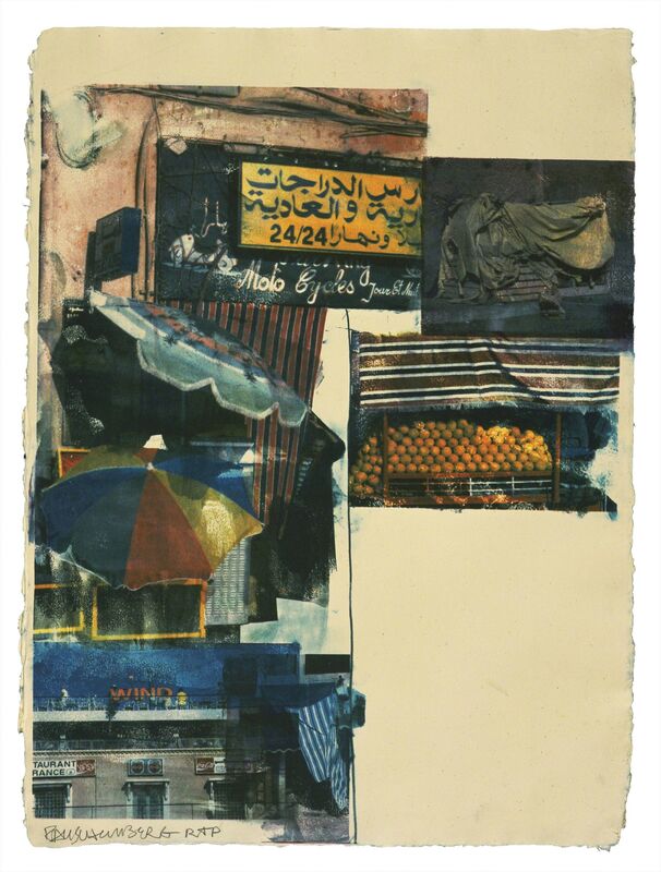 Robert Rauschenberg, ‘Flaps’, 2000, Print, 12 color screenprint, Gemini G.E.L.