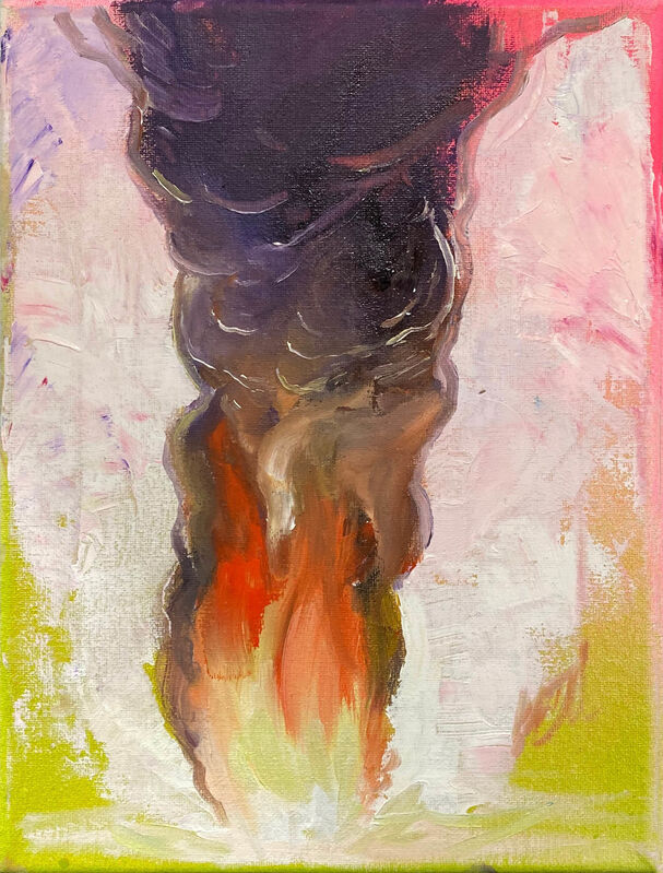 Marcos Castro, ‘Fire’, 2019, Painting, Oil on canvas, Dot Fiftyone Gallery