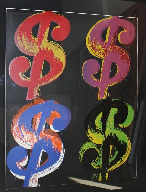Andy Warhol, ‘Dollar Sign 4 (FS II.282)’, 1982, Print, Screenprint on Lenox Museum Board, Revolver Gallery