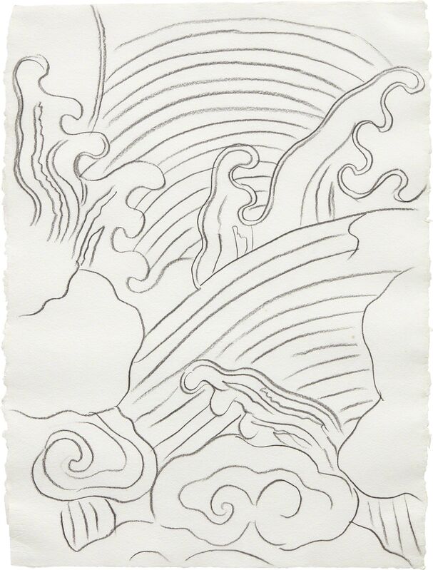 Andy Warhol, ‘Waves (After Hokusai)’, ca. 1985, Drawing, Collage or other Work on Paper, Graphite on HMP paper, Phillips
