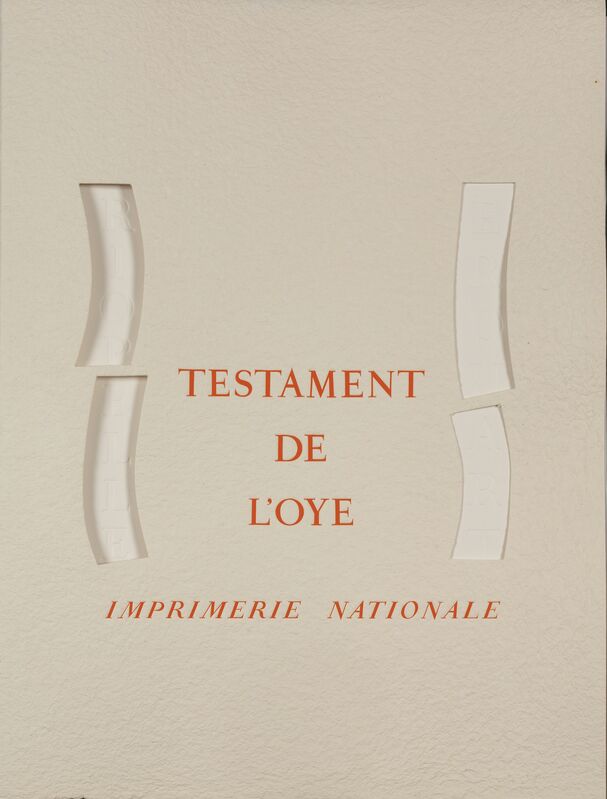 Jean-Paul Riopelle, ‘Testament de l'Oye’, 1996, Books and Portfolios, Lithograph, Millon