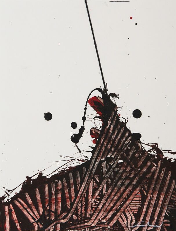 Emilio Scanavino, ‘Momento n.1’, 1971, Painting, Acrylic on Cardboard, Il Ponte