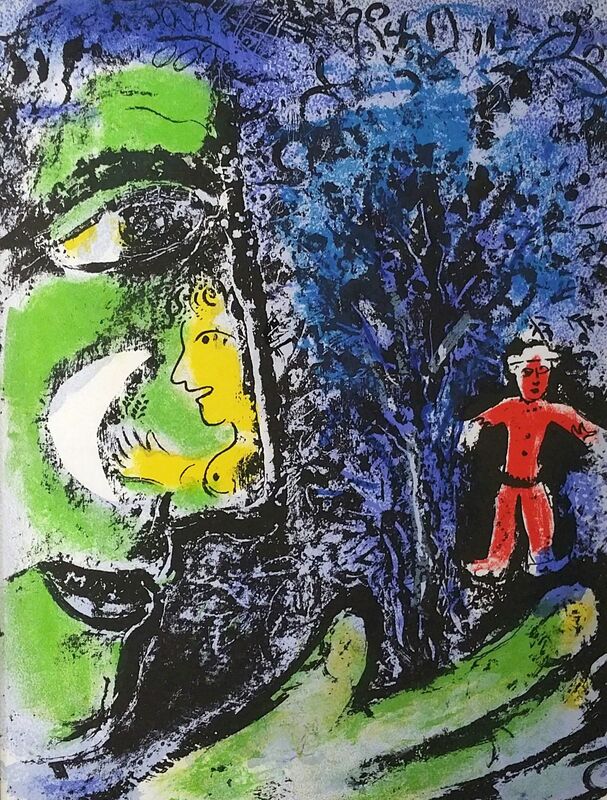 Marc Chagall, ‘Profile with Red Child’, 1960, Reproduction, Paper, Baterbys