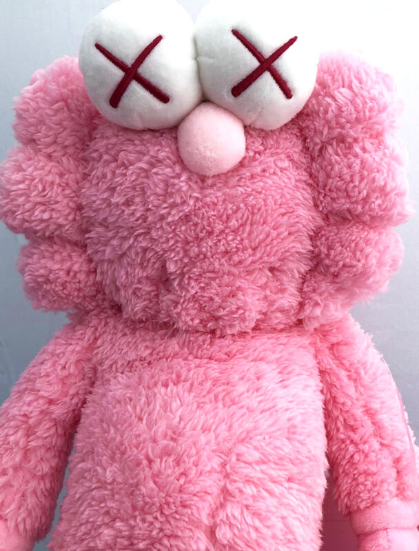 KAWS, ‘KAWS Pink BFF Plush ’, 2019, Sculpture, Plush art toy, DECORAZONgallery