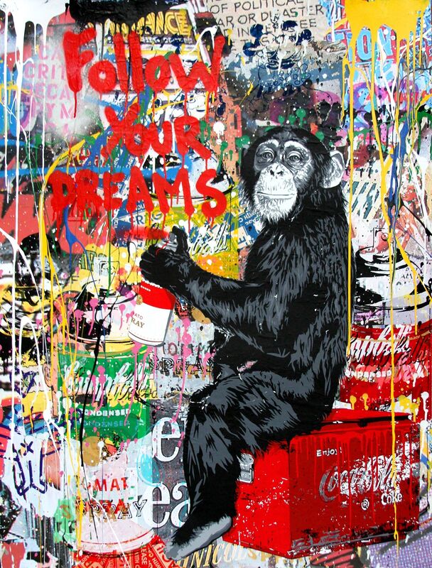 Mr. Brainwash, ‘Everyday Life’, 2019, Painting, Mixed media on paper, Eternity Gallery