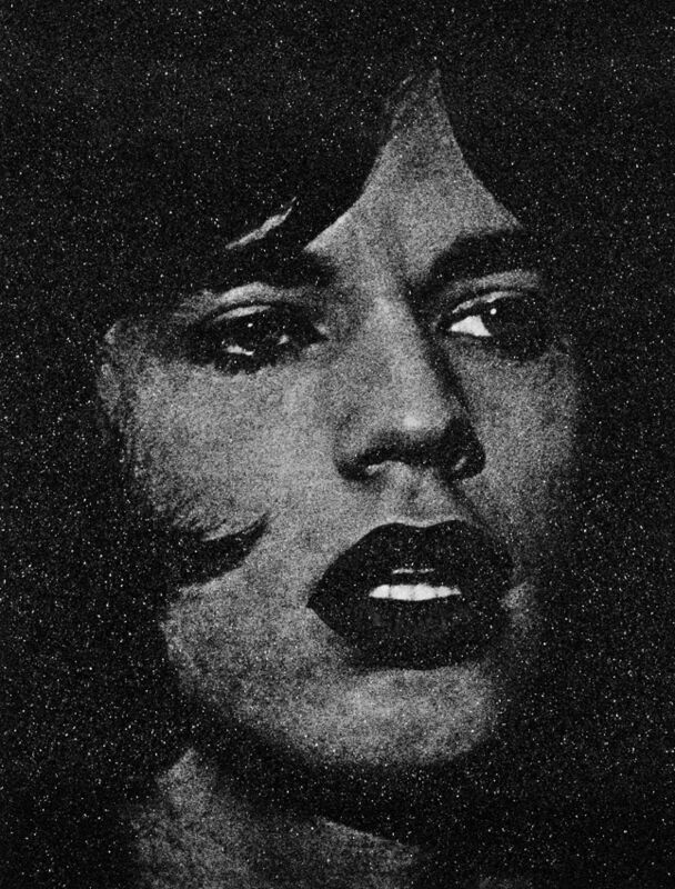 Russell Young, ‘Jagger’, 2008, Print, Screenprint on Linen w/ Diamond Dust, ZK Gallery