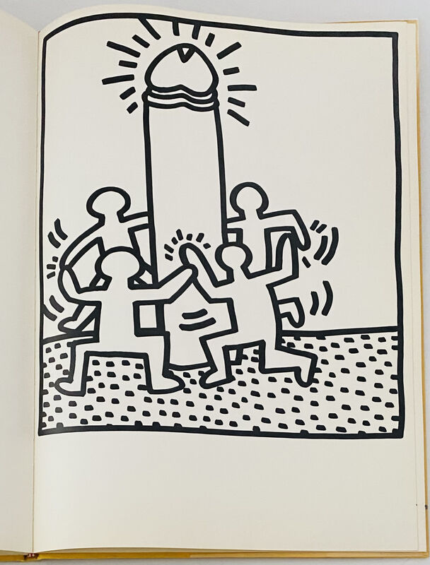 Keith Haring, ‘Keith Haring Lucio Amelio 1983’, 1983, Books and Portfolios, Lithographic Artist Book, Lot 180 Gallery