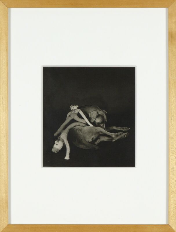 William Wegman, ‘Three Dolls (From Man Ray:  A Portfolio of 10 Photographs)’, 1982, Photography, Silver gelatin print, Heather James Fine Art