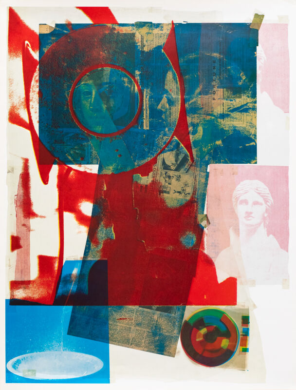 Robert Rauschenberg, ‘Quarry Local One’, 1968, Print, Offset Lithograph on paper, Manolis Projects