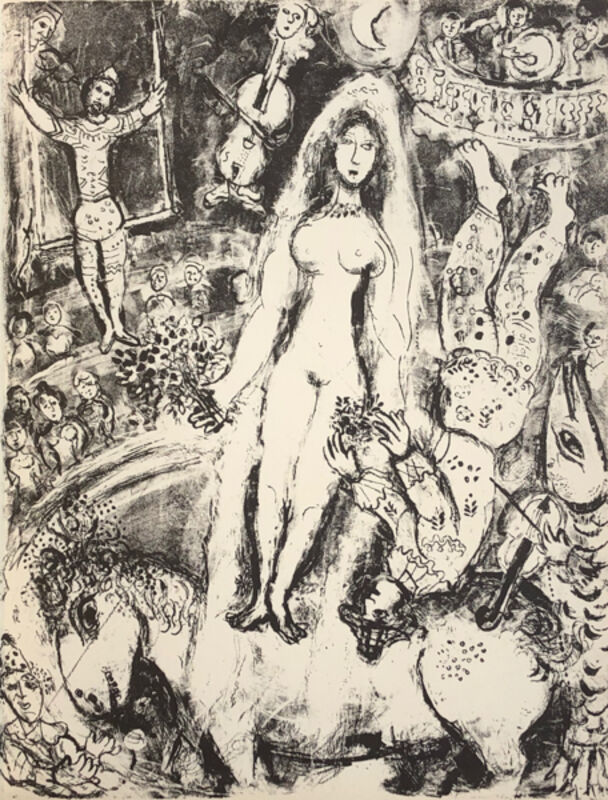 Marc Chagall, ‘Le Cirque M. 518’, 1967, Print, Original Lithograph on Velin d'Arches Wove Paper, Galerie d'Orsay