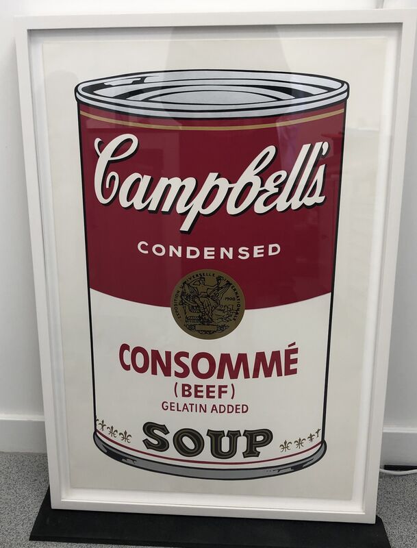 Andy Warhol, ‘Campbell's Soup I: Consomme Beef’, 1968, Print, Screenprint on paper, Coskun Fine Art