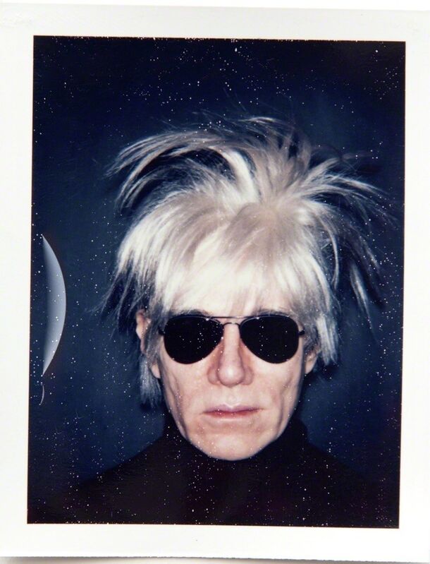 Andy Warhol, ‘Andy Warhol, Polaroid Self-Portrait in Fright Wig’, 1986, Photography, Polaroid, Hedges Projects
