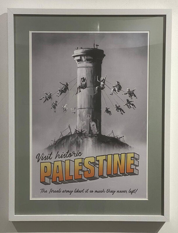 Banksy, ‘Visit Historic Palestine’, 2018, Ephemera or Merchandise, Poster, Artaflo Collective Ltd