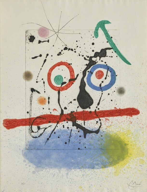 Joan Miró, ‘Le Scieur de Long (D. 458)’, 1968, Print, Aquatint and drypoint printed in colors with carborundum, Sotheby's