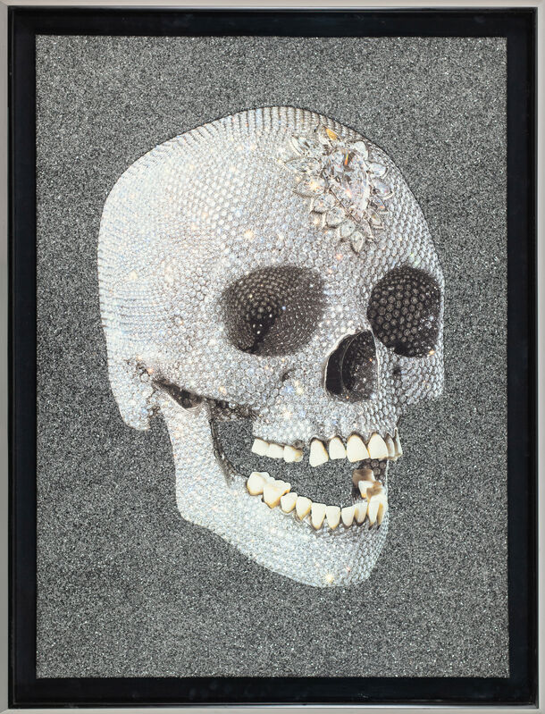 Damien Hirst, ‘For the Love of God, Laugh’, 2007, Print, Silkscreen Print with Glazes and Diamond Dust on Paper, Seoul Auction