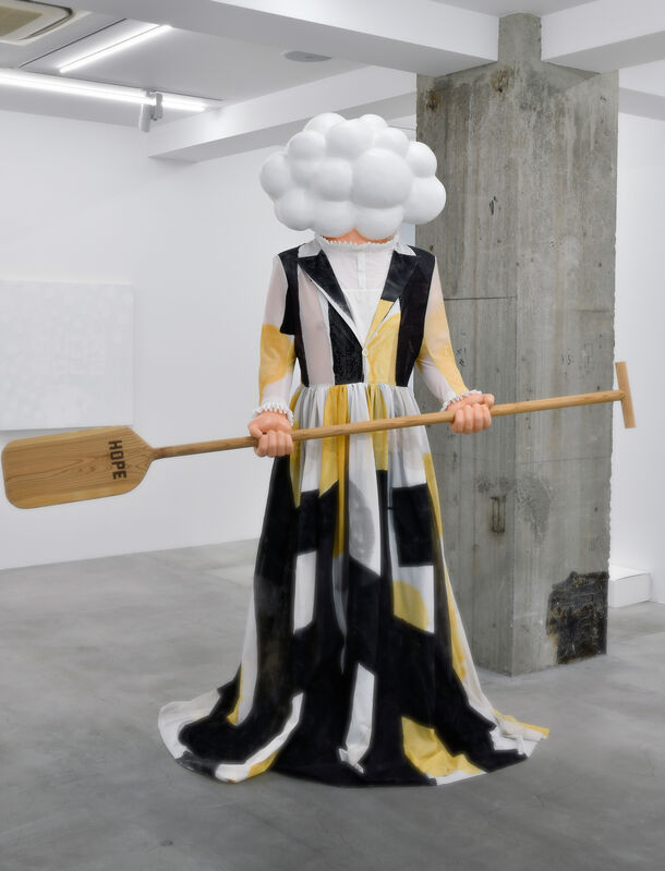 Akira the Hustler, ‘Cloud Man (each/together)’, 2017-2019, Sculpture, FRP, acrylic, wood, steel, Ota Fine Arts