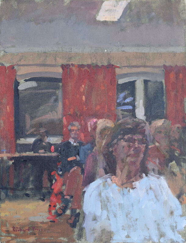 Richard Price, ‘The Audience’, Undated, Painting, Oil on Board, Floren Gallery