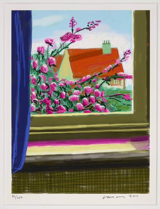 David Hockney, ‘17th April 2011 "No. 778"’, 2011, Print, Eight-colour inkjet iPad print on cotton archive paper, DELAHUNTY