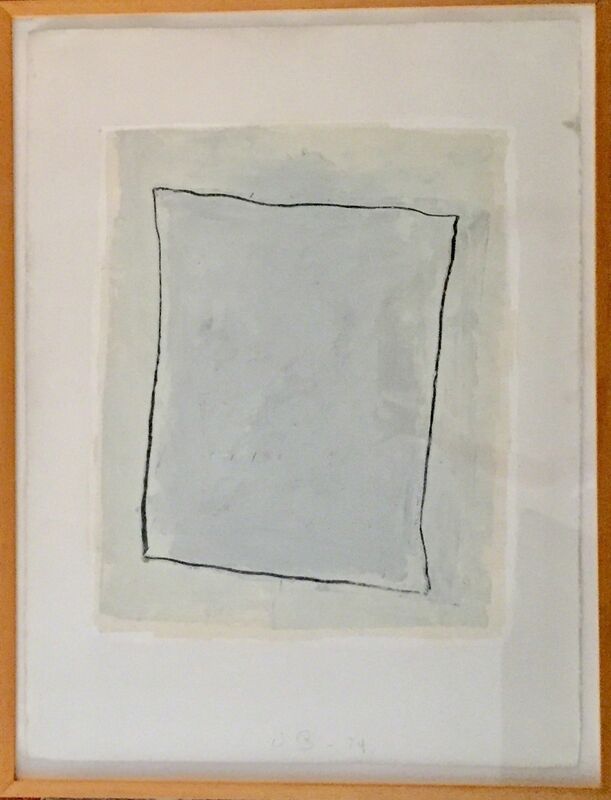 Jake Berthot, ‘January White Group #2’, 1974, Drawing, Collage or other Work on Paper, Pencil and graphite over gesso, Anders Wahlstedt Fine Art