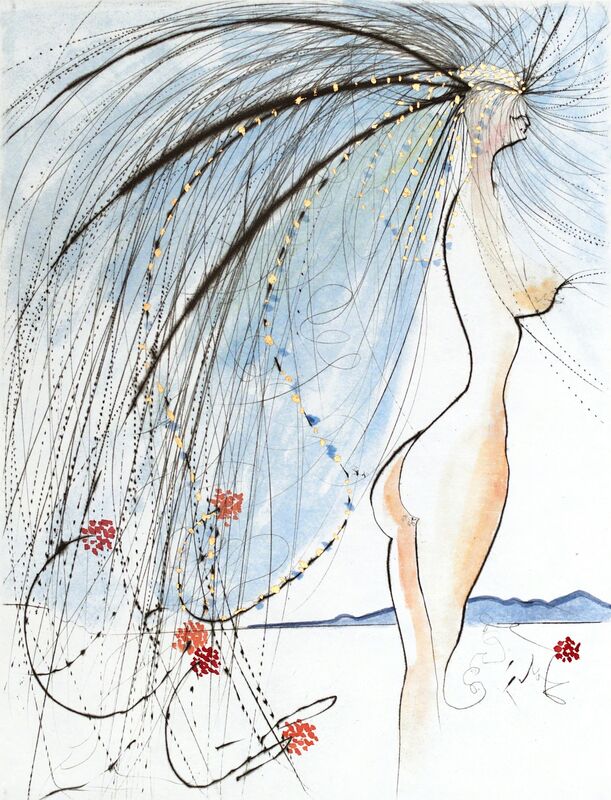 Salvador Dalí, ‘Individual Diane De Poitiers’, Print, Lithograph, Winn Slavin Fine Art
