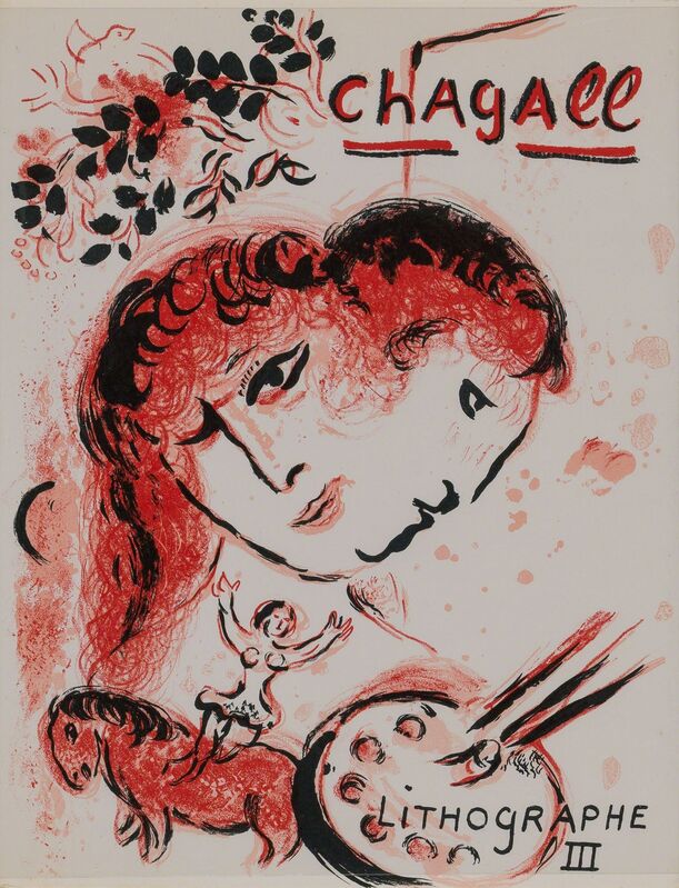Marc Chagall, ‘Chagall Lithographe I-VI (Mourlot 281-292; 391-402; 577-78; 729-30, C. Books 43; 56; 77; 94)’, 1960-1986, Print, Complete set of of six volumes with 28 lithographs, Doyle