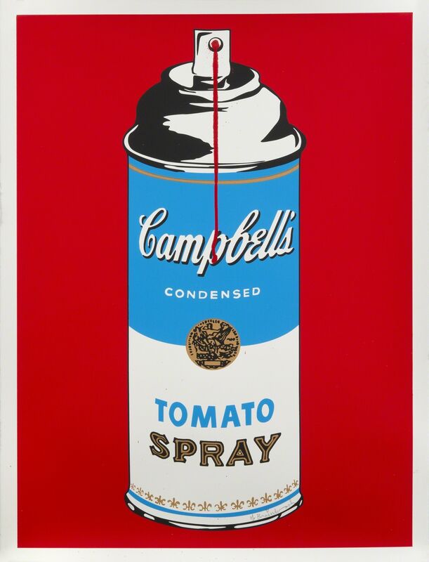 Mr. Brainwash, ‘Tomato Spray’, 2008, Print, Screenprint on paper, Julien's Auctions