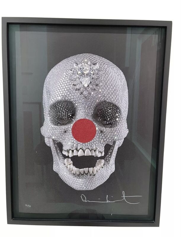 Damien Hirst, ‘For the Love of Comic Relief’, 2013, Print, Lithograph in colors with glitter and UV glaze, on wove paper, Artsy x Forum Auctions