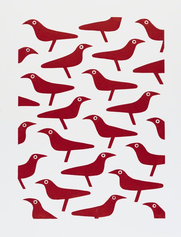 Jon Buck, ‘Field of Vision’, 2015, Print, Woodblock print, Pangolin London