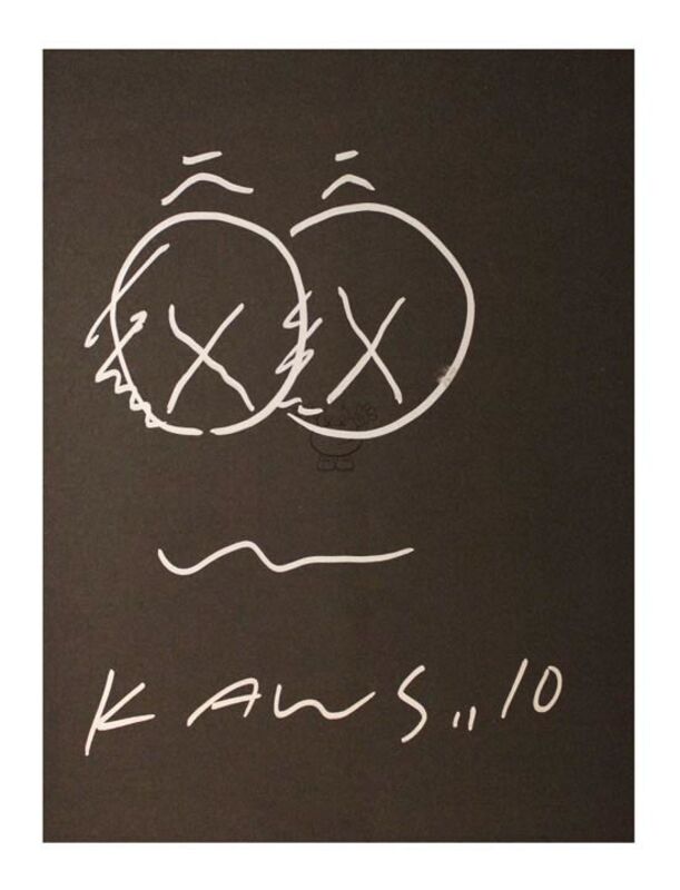 KAWS, ‘Untitled (Drawing’, 2010, Drawing, Collage or other Work on Paper, Marker on paper, EHC Fine Art