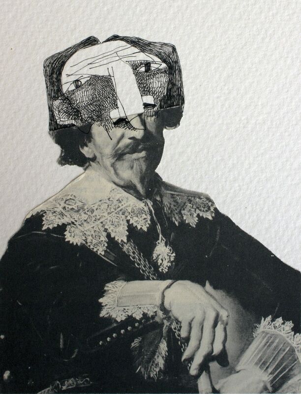 Ramazan Can, ‘Hür Doğdum Hür Yaşarım’, 2019, Drawing, Collage or other Work on Paper, Collage on paper, Anna Laudel