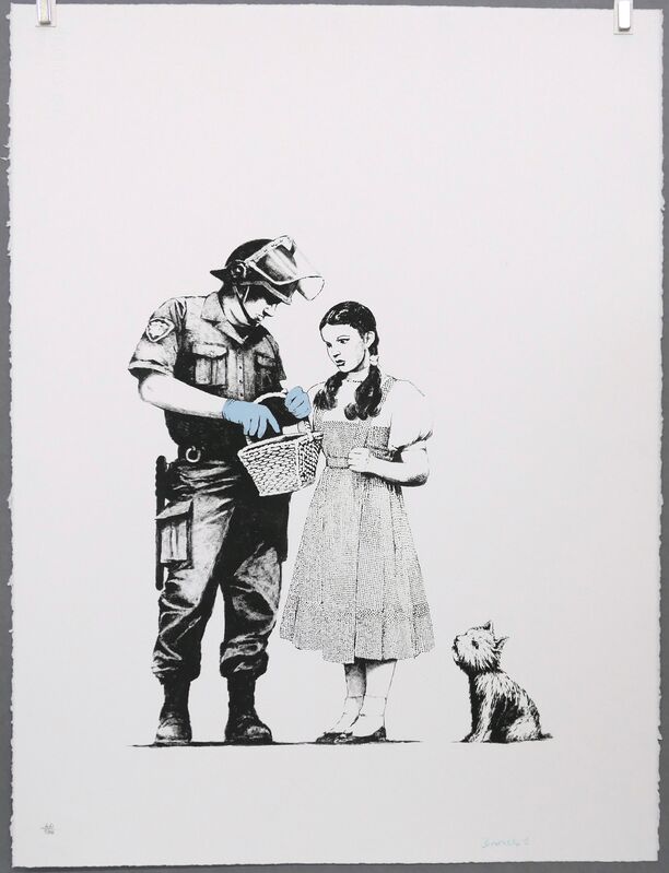 Banksy, ‘Stop and Search’, 2007, Print, Screen Print, Four Corners