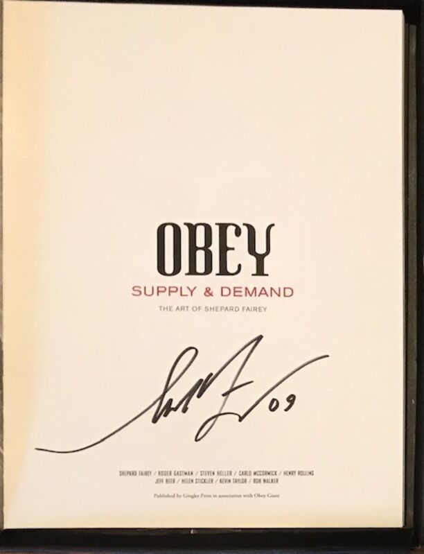 Shepard Fairey, ‘Shepard Fairey Icon Box Set Book & Poster’, 2009, Posters, Box Set That Includes Book & Poster, New Union Gallery