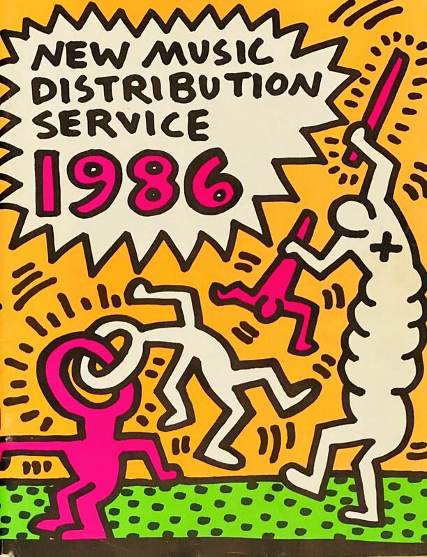 Keith Haring, ‘Rare original Keith Haring cover art’, 1986, Books and Portfolios, Offset illustrated double-sided book cover, Lot 180